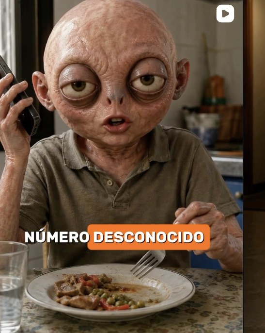 Nardo comiendo tortilla sin cebolla